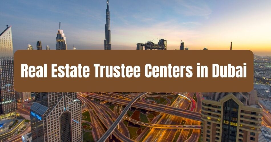 Real Estate Trustee Centers in Dubai